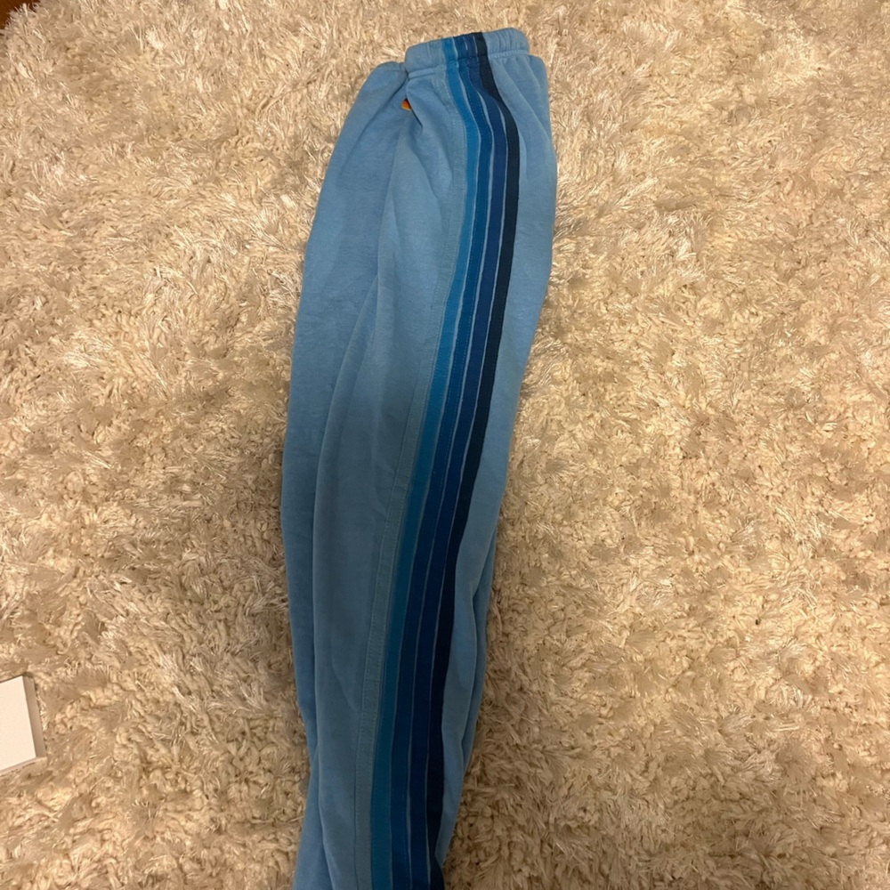 AVIATOR NATION SWEATS -SKY BLUE STRIPE